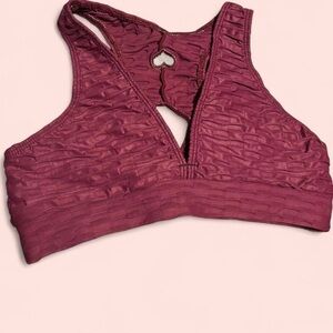 Booty by Brabants Women's Burgundy Bralette